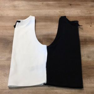 2 High Neck Crop Tops